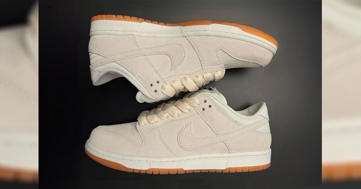 Nike SB Dunk Low Pro B ‘Pale Ivory’ brings back minimalist style